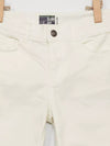 KB Eco Plain White Denim With Zebra Cord 9481