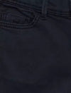 KB Eco Plain Navy Blue Denim With Zebra Cord 9480