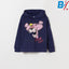 LFT Pink Panther Print Navy Blue Hoodie 10050