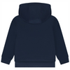 ORCH Ride Warm Sherpa Navy Blue Zipper Hoodie 10183