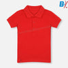 SFR Ocean Print Red Polo 10731