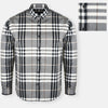 BBR Grey Check Casual Shirt 8104