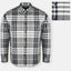 BBR Grey Check Casual Shirt 8104