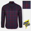 TT Black Watch Mulberry Casual Shirt 8108