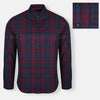 TT Black Watch Mulberry Casual Shirt 8108