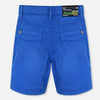 OM Street Ball Royal Blue Cotton Short 10791