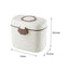 CN Hook Style White & Brown 550 ML Milk Powder Container 10948