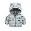 MML Roar Some Dino Print Grey Puffer jacket 9953