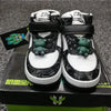 HM New Sports Black Logo White Shoes 10659