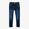 VRB Star Studd Dark Blue Ribbed Denim 9482