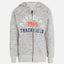 T&B Track field Grey Zipper Hoodie 479