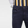ZR Man Power Stretch Navy Blue Skinny Denim