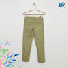 KB Eco Khaki Brown Skinny Denim With Zebra Cord 9604