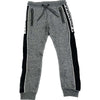 C&A Download Zip Pocket Textured Grey Fleece Trouser 10576