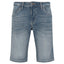TT Josh Dull Blue Regular Slim Denim Shorts