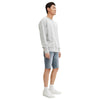 TT Josh Dull Blue Regular Slim Denim Shorts