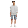TT Josh Dull Blue Regular Slim Denim Shorts