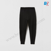 ZR Black Zips & Black Cord Black Trouser 10076