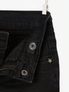 VRB Star Studd Washed Black Denim 9483