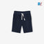 HM White Cord Plain Navy Blue Shorts 9324