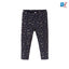 51015 Glitter Golden Star Navy Blue Legging 4300