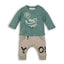 MNT Yo Alligator Shirt And Trouser Set 382