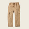 ZY Cargo  Pocket style With Cord Folded Biscuit Brown Pant 14125