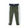 MNT Industries Logo Blue & Green Fleece 2 Piece Trouser Set 13259