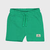 ZM Back Pocket Style Forest Green Terry Shorts 14194