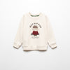 MNG Back To Nature Cream Terry Sweatshirt  14238
