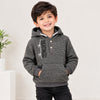 Orch Textured Grey Skating Kangaroo Pocket Hoodie 2437