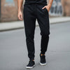 NT Black Cord Grey Panel Black Fleece Trouser 14473