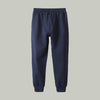 L&S Follow the Icon Black Cord Navy Blue Terry Trouser  12750