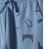 L&S Alphabet Shapes Pockets Blue Terry Trouser 13020