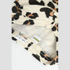 LFT Loapards Peanut Print Cream Fleece Trouser 12713
