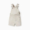 ZY Front Pocket Buckle Style Pistachio Cotton Shorts Dungaree 14148