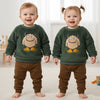 PKE Applic Monster warm Furr Green 2 Piece Set 13375