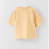 ZR Future Begins Pale Yellow Terry T-Shirt 12895
