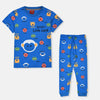 Angry Bird Baby Link Animals Faces Royal Blue 2 Piece Set 12931