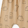 5.10.15  All Over Baby Bear Print Folded Skin Trouser 12755