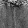 OY Elastic Waist Loose Bottom Style Grey Pant 12710