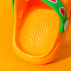 CN Dino Cuteness Orange With Green Clogs 11629