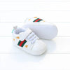 CN Embroided Bee Gci Style White Shoes 11904