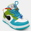 CSF M&M'S Teal With Green Nike Logo Cool Brand Shoes 11258