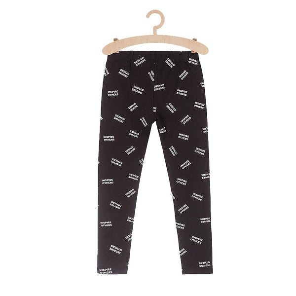 L&S Inspire Others Print Jet Black Legging 14935