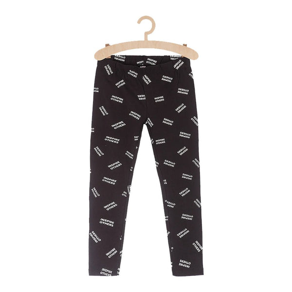 L&S Inspire Others Print Jet Black Legging 14935