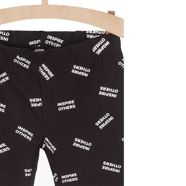 L&S Inspire Others Print Jet Black Legging 14935