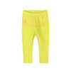 5.10.15 Front Lace Style Soft Yellow Terry Trousers 11364