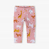 5.10.15 Jungle Animal Print Capri Style Pink Legging 11366