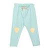 5.10.15 Knee Sea Shell Print Turquoise Terry Trouser 11367